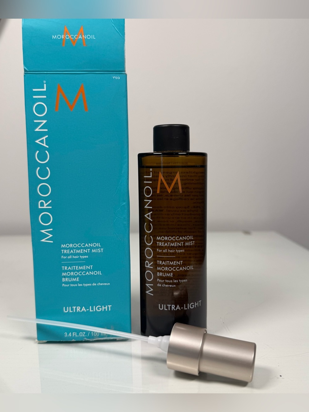 Moroccanoil Ultra-Light Treatment Mist 3.4 Fl oz. Argan Oil Anti Frizz Smooth